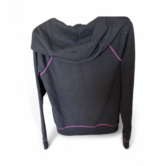 NWT Y2K 2012 Rare Victoria's Secret PINK Limited Edition Zip Hoodie Grey Large - Picture 2 of 7